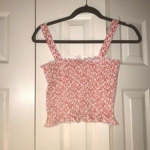Floral tank top